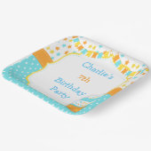 Cupcake and Sprinkles Birthday Party Pappteller (Gewinkelt)