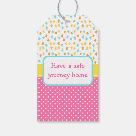 Cupcake and Sprinkles - Geschenkmarke Geschenkanhänger (Rückseite)