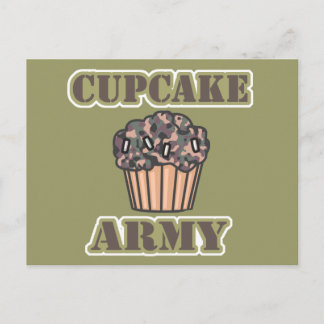Cupcake-Armee Postkarte