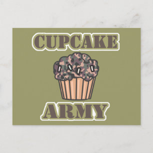 Cupcake Army Postkarte