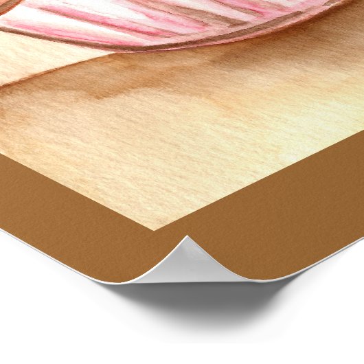 Cupcake Art Poster (Ecke)