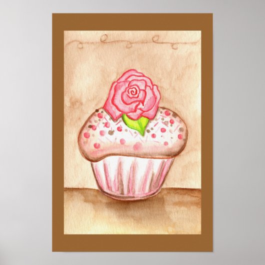 Cupcake Art Poster (Vorne)