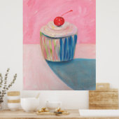 Cupcake Art Posters - Geschenke - Helle Küche Gesc Poster (Küche)
