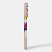 Cupcake Art Print mit Kirry und Rosa Hintergrund Case-Mate iPhone Hülle (Rückseite / Rechts)