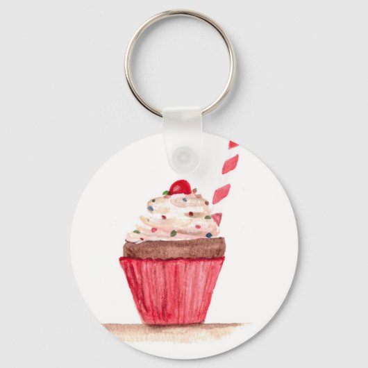 Cupcake Art Schlüsselanhänger (Vorderseite)