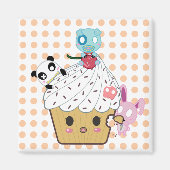 Cupcake Attack! (>_<) Magnet (Vorne)