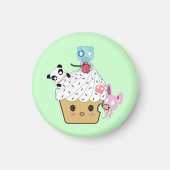 Cupcake Attack! (>_<) Magnet (Vorne)