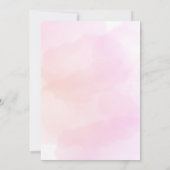 Cupcake Baby Dusche Einladung (Rückseite)