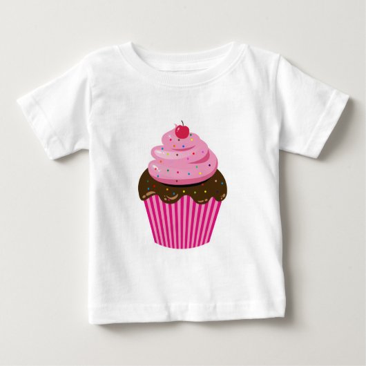 Cupcake Baby T-shirt (Vorderseite)