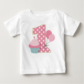 Cupcake Baby T-shirt (Vorderseite)