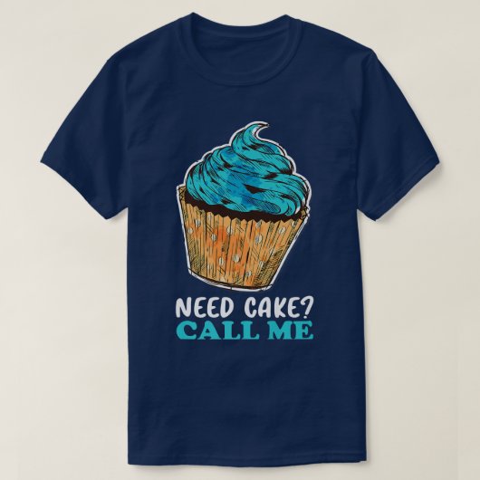 Cupcake Backbäcker Konditorei Köche T-Shirt (Design vorne)