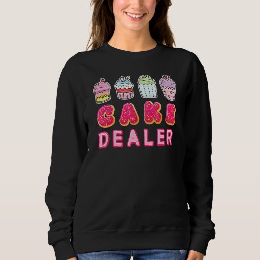 Cupcake Backbake Koch Sweatshirt (Vorderseite)