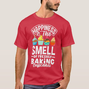 Cupcake Backbaker Backwaren Lover T-Shirt