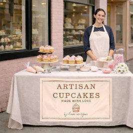 Cupcake-Bäckerei Backutensilien Geschäftsbanner Banner