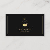 Cupcake Bäckerei Gold Fossilienmuseum Monte San Gi Visitenkarte (Vorderseite)