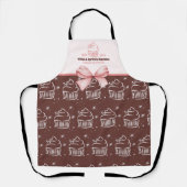 Cupcake Bäckerei Koch Catering Business Schürze (Vorderseite)