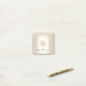 Cupcake Bäckerei Koch Champagne Glitzer Tropfen Post-it Klebezettel (Auf Schreibtisch)