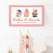 Cupcake Bäckerei Konditorei Koch Catering Banner (Insitu)