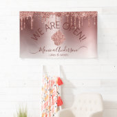 Cupcake Bäckerei Konditorei Koch Glitzer Tropfen R Banner (Insitu)