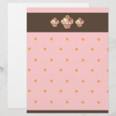 Cupcake Bäckerei Letterhead (Vorne/Hinten)
