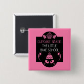 Cupcake Backkurs Button (Vorne & Hinten)