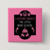 Cupcake Backkurs Button (Vorderseite)