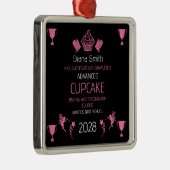 Cupcake Backkurs Ornament Aus Metall (Rechts)