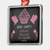 Cupcake Backkurs Ornament Aus Metall (Links)