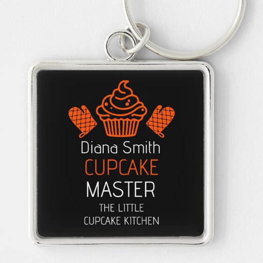 Cupcake Backkurs Schlüsselanhänger (Vorne)