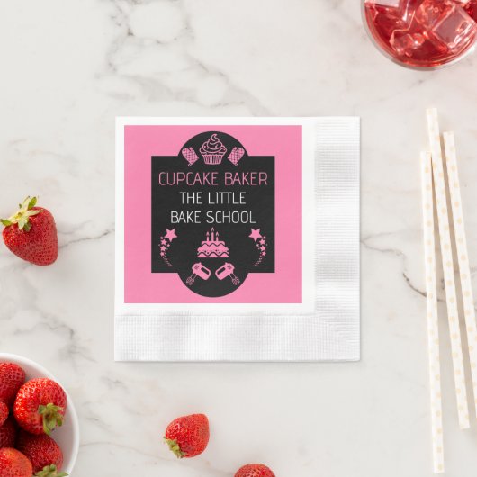 Cupcake Backkurs Serviette (Beispiel)