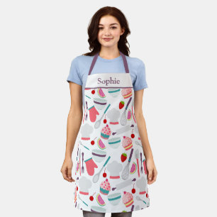 Cupcake-Backmuster Schürze