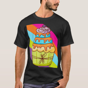 Cupcake Bake Bäckerei Bäckerei Kuchen Lebensmittel T-Shirt