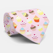 Cupcake Baker Bäckerei Gag Geschenk Funny Neck Tie Krawatte (Gerollt)