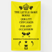 Cupcake Baker Banner (Vertikal)