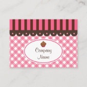 Cupcake Bakery Business Cards Visitenkarte (Vorderseite)