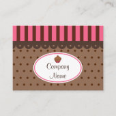 Cupcake Bakery Business Cards Visitenkarte (Vorderseite)