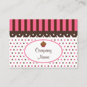 Cupcake Bakery Business Cards Visitenkarte (Vorderseite)