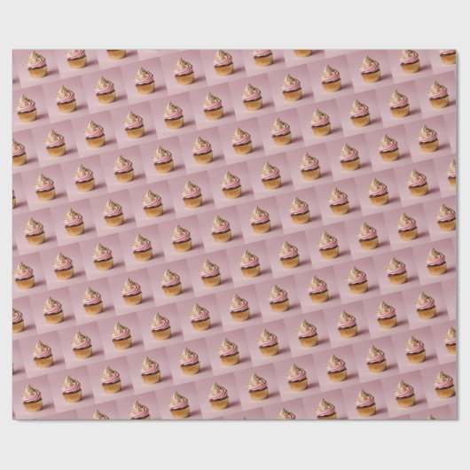 Cupcake Bakery Geschenkpapier (Flach)