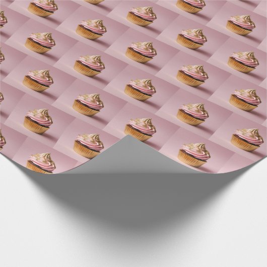 Cupcake Bakery Geschenkpapier (Ecke)