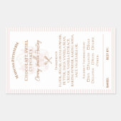 Cupcake Bakery Ingredients & Allergy Food Label Rechteckiger Aufkleber (Vorderseite)