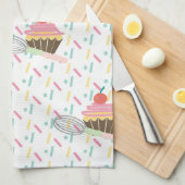 Cupcake Bakery Kitchen Whisky | Feinschmecker Love Geschirrtuch (Viertel Falte)