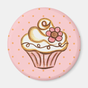 Cupcake Bakery Kitchenette Magnet Geschenk