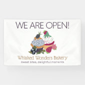 Cupcake Bakery Koch Banner (Horizontal)
