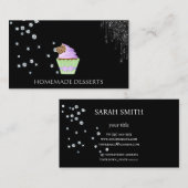 Cupcake Bakery Koch, niedlich Visitenkarte (Vorne/Hinten)
