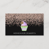 Cupcake Bakery Koch, niedlich Visitenkarte (Vorderseite)