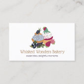 Cupcake Bakery Koch Visitenkarte (Vorderseite)