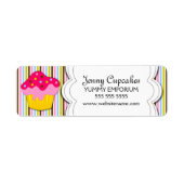 Cupcake Bakery Labels (Vorne)