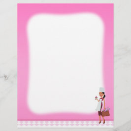 Cupcake Bakery Letterhead American #1