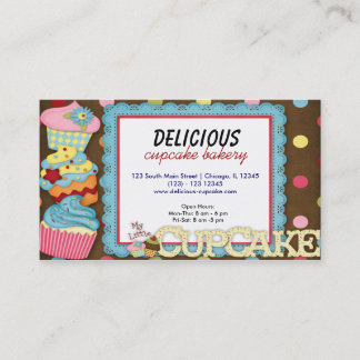 Cupcake Bakery Visitenkarte