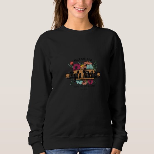 cupcake baking baker 1 sweatshirt (Vorderseite)